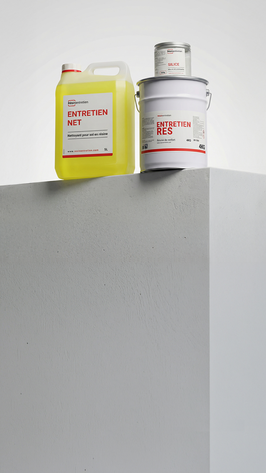 Sol résine moquette de pierre